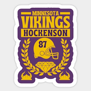 Minnesota Vikings Hockenson 87 Edition 2 Sticker